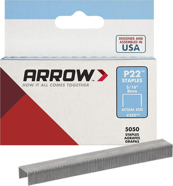 Heavy Duty P22 Staples for Use with Plier-Type Paper and Bag Staplers in Restaurants, Offices, Classrooms, 5050-Pack