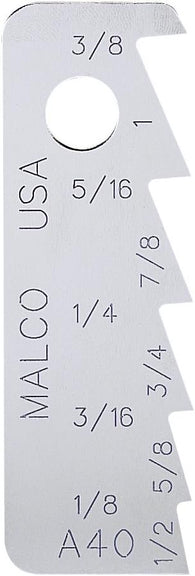 Malco A40 Scriber, Sheet Metal