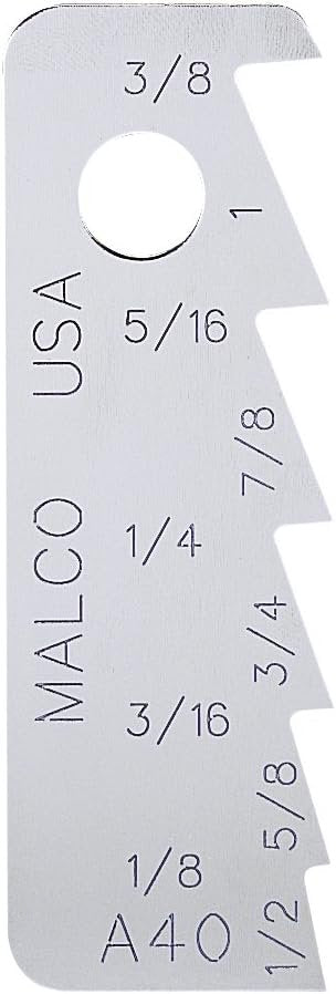 Malco A40 Scriber, Sheet Metal