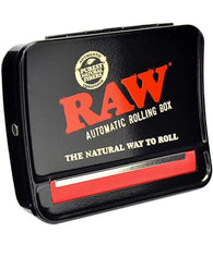 RAW 79mm Adjustable Automatic Cigarette Rolling Box (RED)