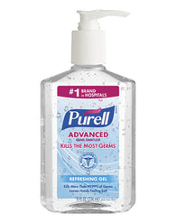 GOJO PURELL Instant Hand Sanitizer, 8-oz. Pump Bottle