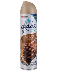 Glade Cashmere Woods Air Freshener Aerosol, 8 Ounce - 12 per case.