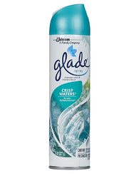 GLADE Aerosol Air Freshener, Crisp Waters 8 oz (Pack of 4)