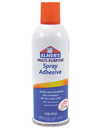 Elmer's E451 Multi-Purpose Spray Adhesive, 11 oz, Aerosol