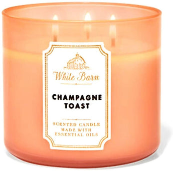Bath & Body Works White Barn 3-Wick Candle in Champage Toast (2019)