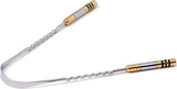 Tongue Scraper Cleaner (2 Pack) For Daily Oral Hygiene - Plastic Free Antibacterial Copper Metal - Dentist Recommended For Dental Hygiene & Fresh Breath By Absolute Ayurvedic