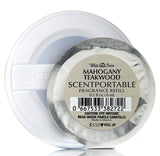 Bath & Body Works Mahogany Teakwood Scentportable Bundle of 4 Refill Discs