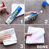 Carpet Aid Stain Remover – Carpet Cleaner Solution & Upholstery Cleaner for Tough Stains like Traffic, Dirt, Oil, Pet Accidents & Wine Spills – 100% Recyclable Can (10oz)