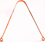 Tongue Scraper Cleaner (2 Pack) For Daily Oral Hygiene - Plastic Free Antibacterial Copper Metal - Dentist Recommended For Dental Hygiene & Fresh Breath By Absolute Ayurvedic