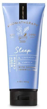 Bath and Body Works Aromatherapy SLEEP - LAVENDER VANILLA Body Cream 8 Ounce (Retired Fragrance)