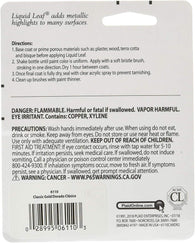 Plaid 6110 :Craft Liquid One Step Leafing Paint, 0.75-Ounce, Classic Gold, 1 Pack