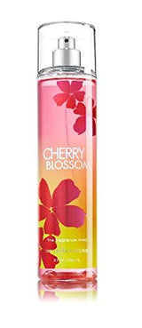 Lot of 3 Bath & Body Works Cherry Blossom Fine Fragrance Mist 8 Fl Oz Each (Cherry Blossom)