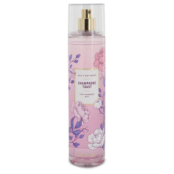 Bath and Body Works Champagne Toast Fine Fragrance Mist 8 Ounce Pink Floral Design