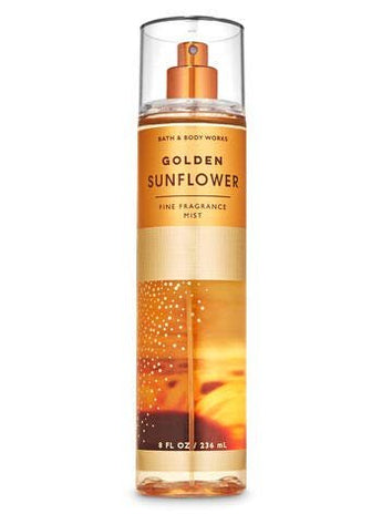 Bath and Body Works Golden Sunflower Fine Fragrance Mist 8 Ounce Fall 2020