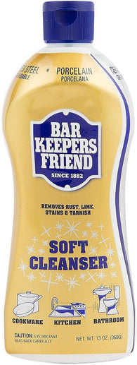 Bar Keepers Friend Soft Cleanser Premixed Formula | 26-Ounces | (1-Pack)