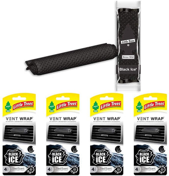 Little Trees Car Air Freshener | Vent Wrap Provides Long-Lasting Scent, Invisibly Fresh