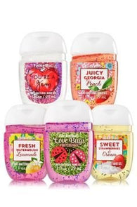 Bath and Body Works Anti-Bacterial Hand Gel 20-Pack PocketBac Sanitizers, Assorted Scents, 1 fl oz each