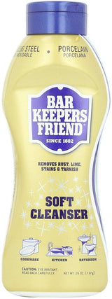 Bar Keepers Friend Soft Cleanser Premixed Formula | 26-Ounces | (1-Pack)