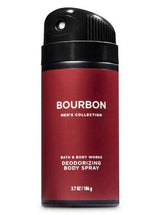 BATH AND BODY WORKS, GIFT SET BOURBON FOR MEN ~ BODY WASH ~ BODY CREAM AND DEODORIZING BODY SPRAY- FULL SIZE