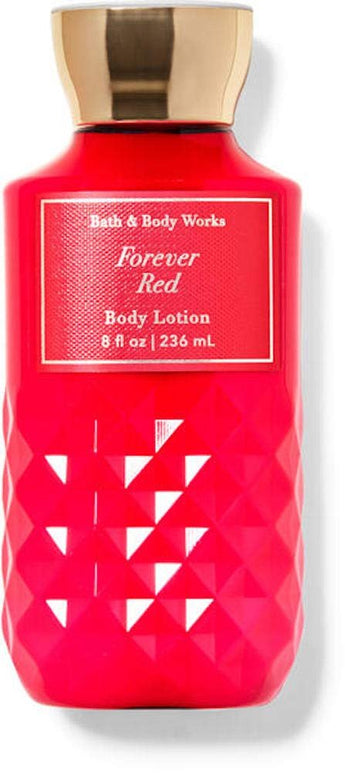 Bath and Body Works Body Care - Forever Red - Super Smooth Body Lotion - Full Size 8 fl oz