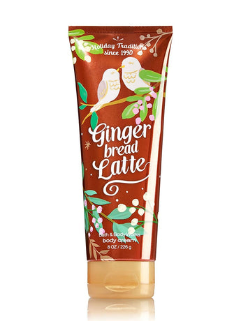 Bath and Body Works Gingerbread Latte Holiday Traditions Body Cream 8 oz