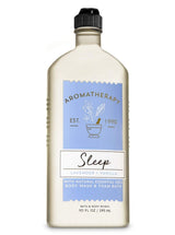Bath & Body Works Aromatherapy Sleep - Lavender + Vanilla Body Wash & Foam Bath, 10 Fl Oz