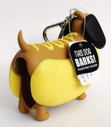 Bath Body Works PocketBac Hand Gel Holder Barking Dachshund Hot Dog