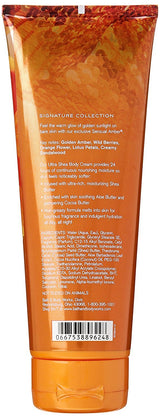 Bath & Body Works Signature Collection, Sensual Amber, Ultra Shea Body Cream