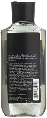 Bath & Body Works, Signature Collection 2-in-1 Hair + Body Wash, Noir For Men, 10 Ounce