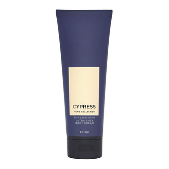 Bath & Body Works Cypress for Men Ultra Shea Body Cream, 8 Ounce