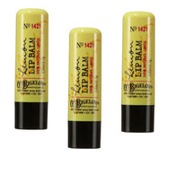 Lot of 3 Bath & Body Works C.O. Bigelow Lemon Lip Balm Stick (No Shine Formula) No. 1421 - NEW STYLE PACKAGING