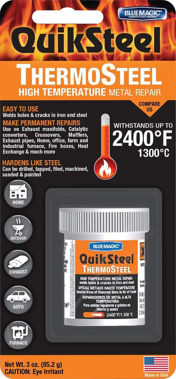 Thermosteel 2400ºf. On Blister Cards
