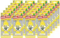LITTLE TREES Car Air Freshener | Hanging Paper Tree for Home or Car | Vanillaroma | 24 Pack