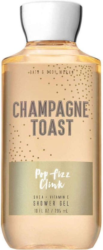 Bath and Body Works CHAMPAGNE TOAST Shower Gel 10 Fluid Ounce (2018 Limited Edition)