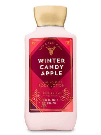 Bath & Body Works Winter Candy Apple Super Smooth Body Lotion with Shea Butter, 8 Oz.