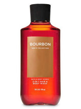 BATH AND BODY WORKS, GIFT SET BOURBON FOR MEN ~ BODY WASH ~ BODY CREAM AND DEODORIZING BODY SPRAY- FULL SIZE