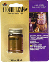 Plaid 6110 :Craft Liquid One Step Leafing Paint, 0.75-Ounce, Classic Gold, 1 Pack