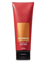 BATH AND BODY WORKS, GIFT SET BOURBON FOR MEN ~ BODY WASH ~ BODY CREAM AND DEODORIZING BODY SPRAY- FULL SIZE
