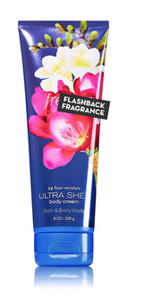 Bath and Body Works, Signature Collection, Freesia, Ultra Shea Body Cream, 8 Ounces