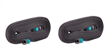 Gilmour Flat Weeper Soaker Hose, 25 Feet, Black (870251-1001) (Two Pack)