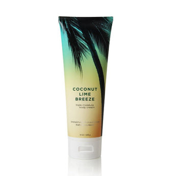 Bath & Body Works Coconut Lime Breeze 8.0 oz Triple Moisture Body Cream