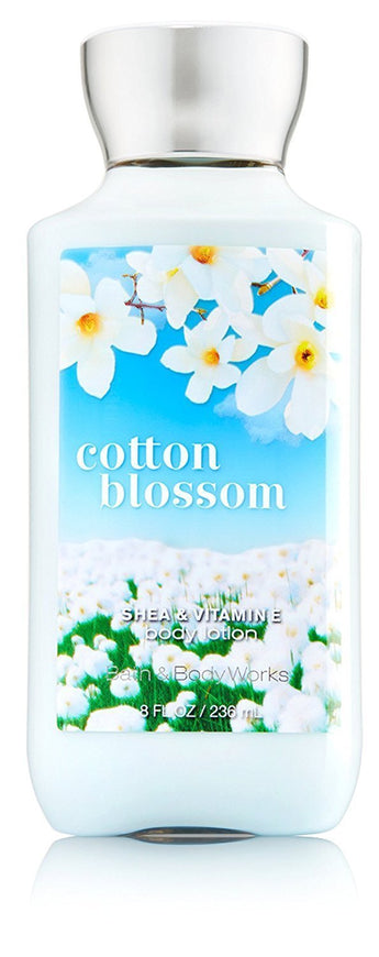 Bath and Body Works Cotton Blossom Body Lotion 8 Ounce