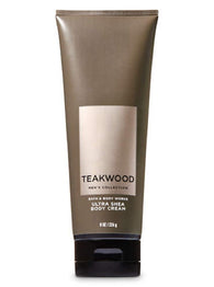Bath & Body Works Men's Ultra Shea Body Cream in TEAKWOOD