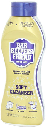 Bar Keepers Friend Soft Cleanser Premixed Formula | 26-Ounces | (1-Pack)