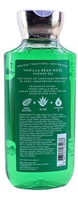 Bath & Body Works Shea & Vitamin E Shower Gel Vanilla Bean Noel