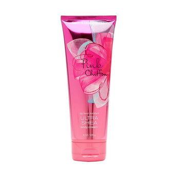 Bath & Body Works Pink Chiffon 8.0 oz Ultra Shea Cream