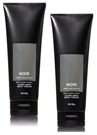 Bath and Body Works 2 Pack Men's Collection Ultra Shea Body Cream NOIR. 8 Oz