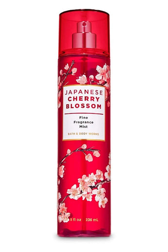 Bath and Body Works JAPANESE CHERRY BLOSSOM Fine Fragrance Mist 8 Fluid Ounce (2020 Edition)