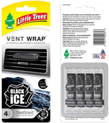 Little Trees Car Air Freshener | Vent Wrap Provides Long-Lasting Scent, Invisibly Fresh