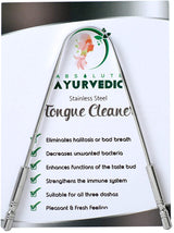 Tongue Scraper Cleaner (2 Pack) For Daily Oral Hygiene - Plastic Free Antibacterial Copper Metal - Dentist Recommended For Dental Hygiene & Fresh Breath By Absolute Ayurvedic